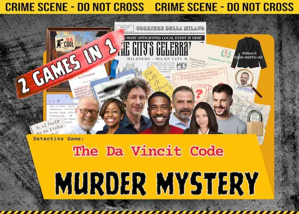 The Da Vincit Code detective game by aaCool
